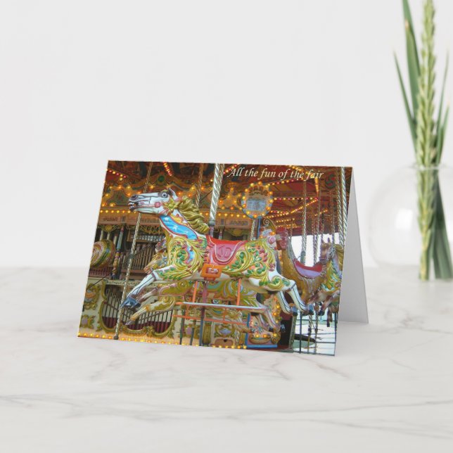 Cartão Fun Fair (Frente)