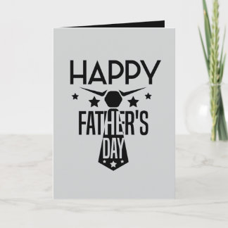 Cartão Fun Happy Father's Day customizable 