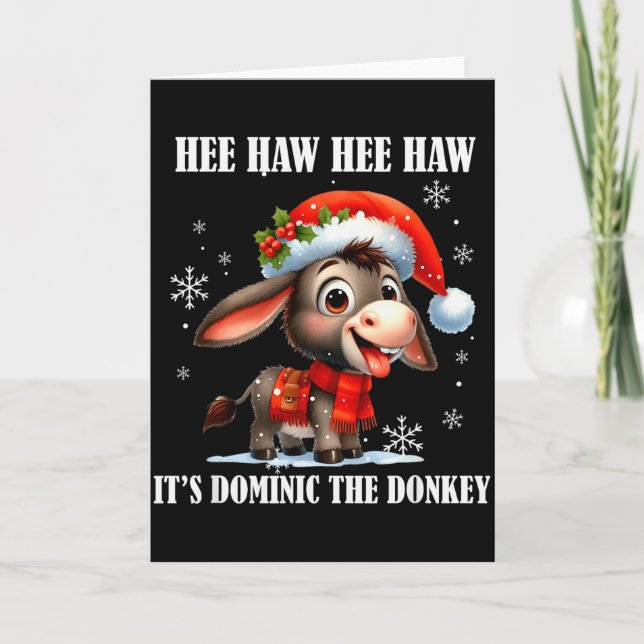 Cartão Fun Ugly Christmas Traditions Celebration Funny Ch (Frente)