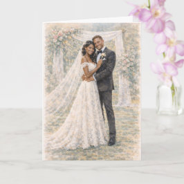 Cartão Fun Wedding Prayer Inspired by Ezekiel 25:17