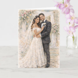 Cartão Fun Wedding Prayer Inspired by Ezekiel 25:17