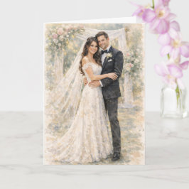 Cartão Fun Wedding Prayer Inspired by Ezekiel 25:17