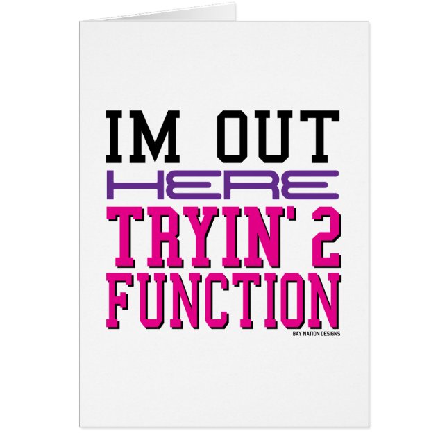 Cartão Função (Frente)