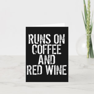 Cartão Funciona À Base De Café E Vinho Tinto 