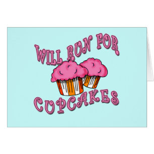 Cartão FUNCIONARÁ PARA os CUPCAKES que funcionam