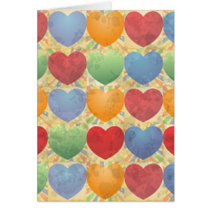 Cartão Fundo cardíaco