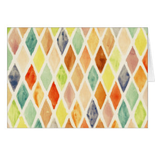 Cartão Fundo da aguarela