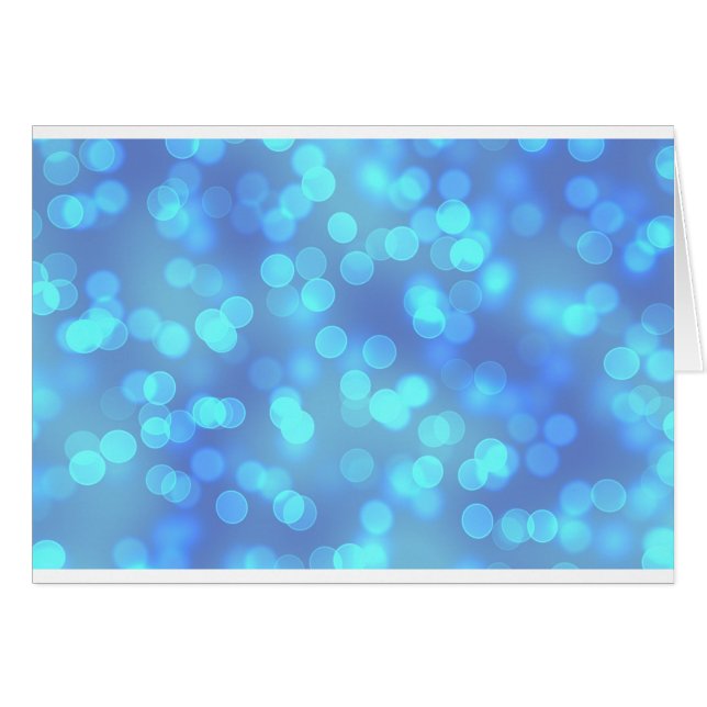 Cartão Fundo da laguna azul (Frente Horizontal)