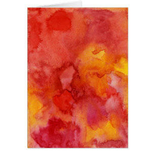 Cartão Fundo da pintura da aguarela