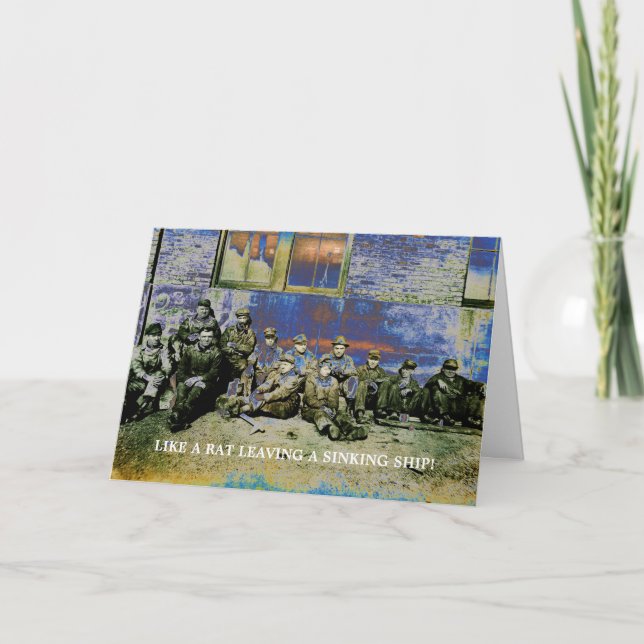 CARTÃO FUNDO DE REFORMA INDUSTRIAL DO TRABALHO DE 1920 (Frente)