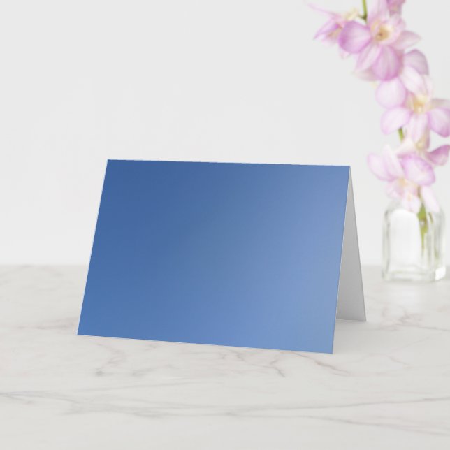 Cartão Fundo do Céu Azul Sunny (Orquídea)