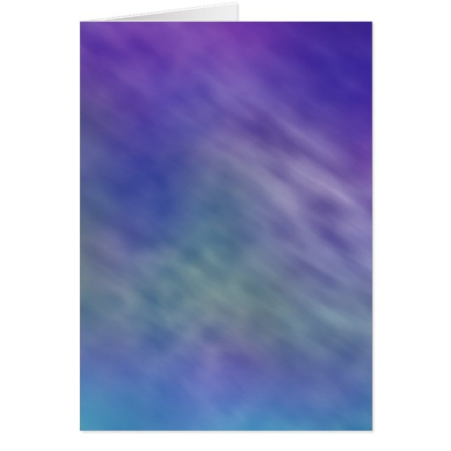 Cartão Fundo do Céu Colorido do Arco-Íris Profundo (Frente)
