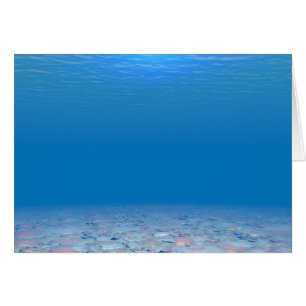 Cartão Fundo do Mar