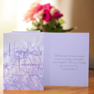 Cartão Fundo Floral Violeta Empoeirado Aniversário