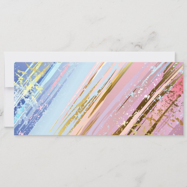 Cartão Fundo Rosa Texturizado (Frente)