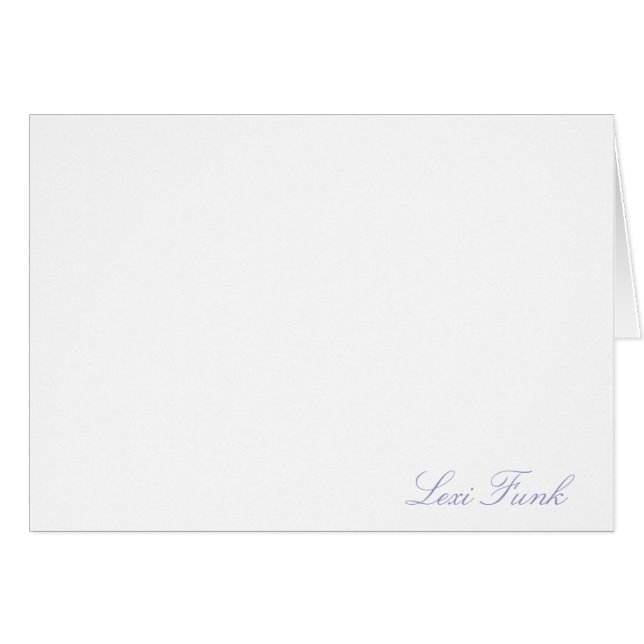 Cartão Funk de Lexi (Frente Horizontal)