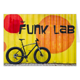 Cartão Funk Lab - bicicleta de gordura