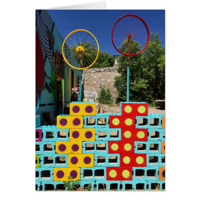 Cartão Funky Silver City, NM (Frente)