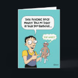 Cartão Funny 34th Birthday<br><div class="desc">Funny 34th Birthday Greeting Card for someone who is turning 34 years old</div>