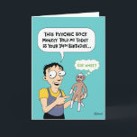 Cartão Funny 34th Birthday<br><div class="desc">Funny 34th Birthday Greeting Card for someone who is turning 34 years old</div>