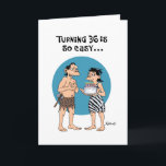 Cartão Funny 36th Birthday<br><div class="desc">Funny 36th Birthday Greeting Card for a man who is turning 36 years old</div>