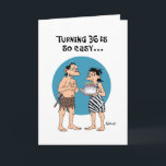 Cartão Funny 36th Birthday<br><div class="desc">Funny 36th Birthday Greeting Card for a man who is turning 36 years old</div>