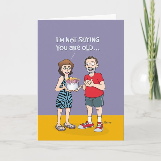 Cartão Funny 48th Birthday Card (Frente)