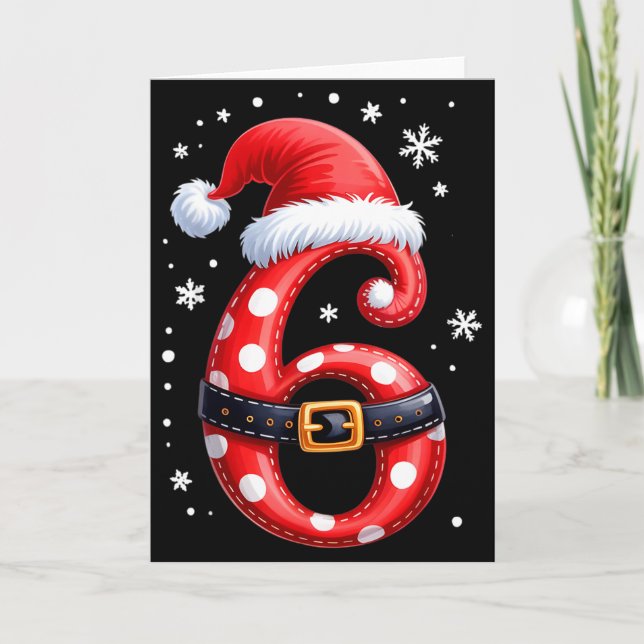 Cartão Funny 67 Six Seven Meme Couple Matching Christmas  (Frente)