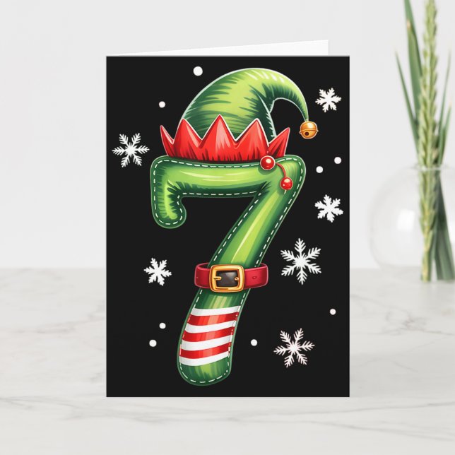 Cartão Funny 67 Six Seven Meme Couple Matching Christmas  (Frente)