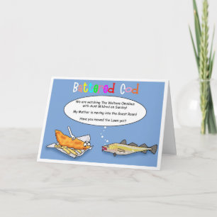 Cartão Funny Anniversary greetings card