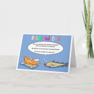 Cartão Funny Anniversary greetings card