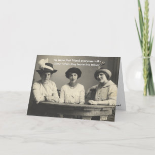 Cartão Funny Anti-Friendship Card