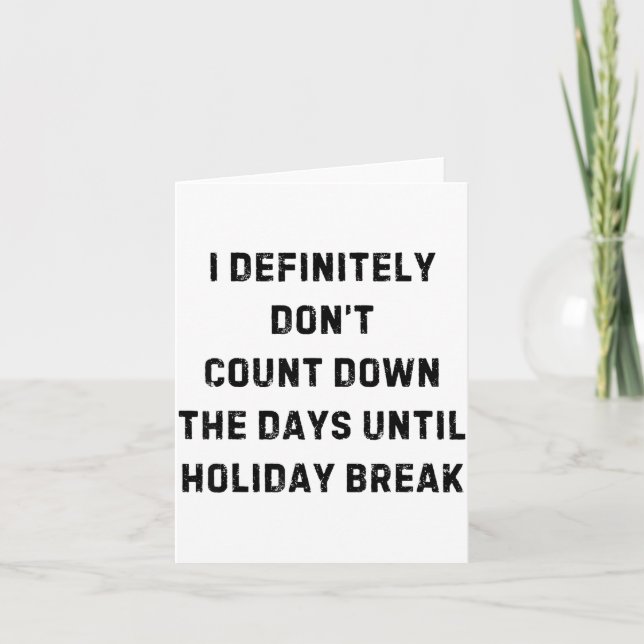 Cartão Funny Back To School Teacher Outfit I Definitely D (Frente)