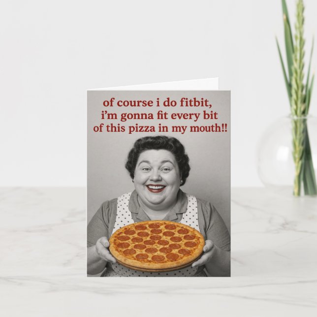 Cartão Funny birthday card  (Frente)