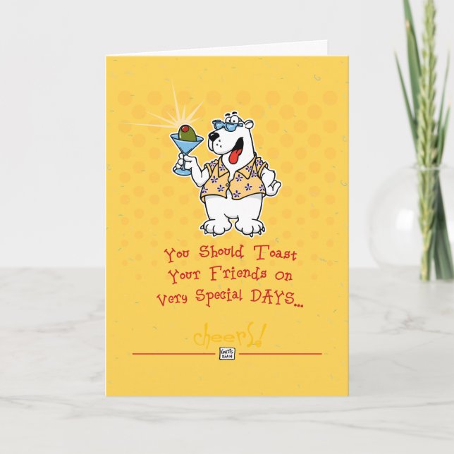 Cartão Funny Birthday Card (Frente)