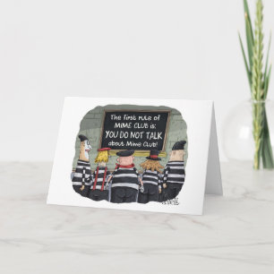 Cartão Funny Birthday Card with Mines