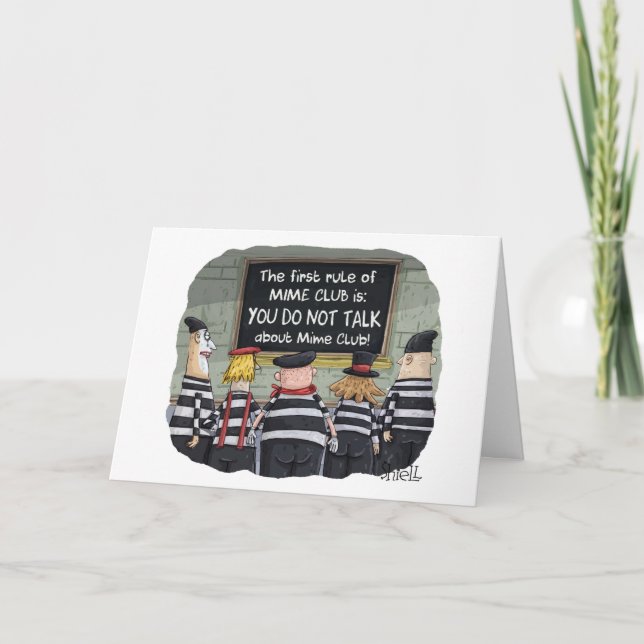 Cartão Funny Birthday Card with Mines (Frente)