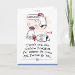 Cartão Funny Birthday Greeting Card<br><div class="desc">Funny Happy Birthday greeting card.</div>