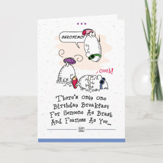 Cartão Funny Birthday Greeting Card