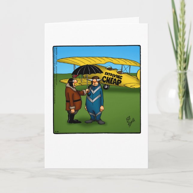 Cartão Funny Birthday Humor Greeting Card (Frente)