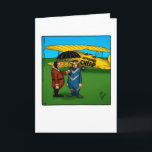 Cartão Funny Birthday Humor Greeting Card<br><div class="desc">Enjoy spreading the laughter with this hilarious happy birthday greeting card by artist Bill Abbott; send some laughs along with your best wishes for a happy birthday. Bill Abbott's cartoon "Spectickles" the internationally syndicated comic has also appeared in Hallmark U.K.,  Reader's Digest,  Saturday Evening Post and other fine magazines!</div>