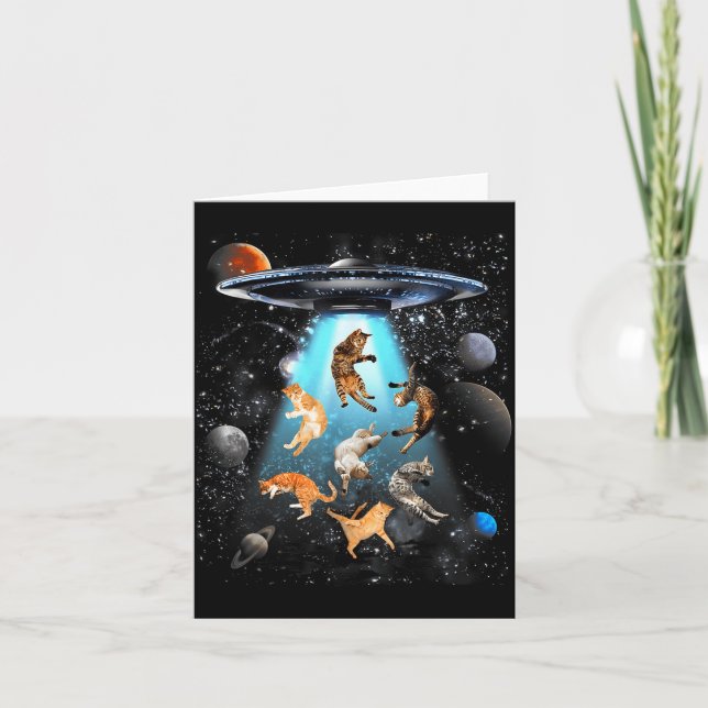 Cartão Funny Cat Men Women Graphic For Men Women Kids  (Frente)