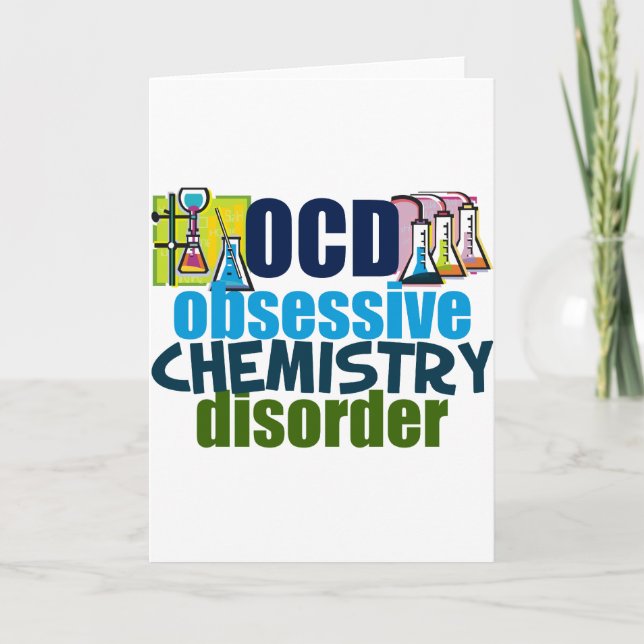 Cartão Funny Chemistry (Frente)