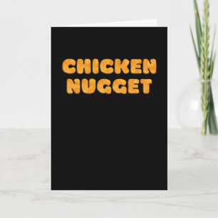 Cartão Funny Chicken Nugget