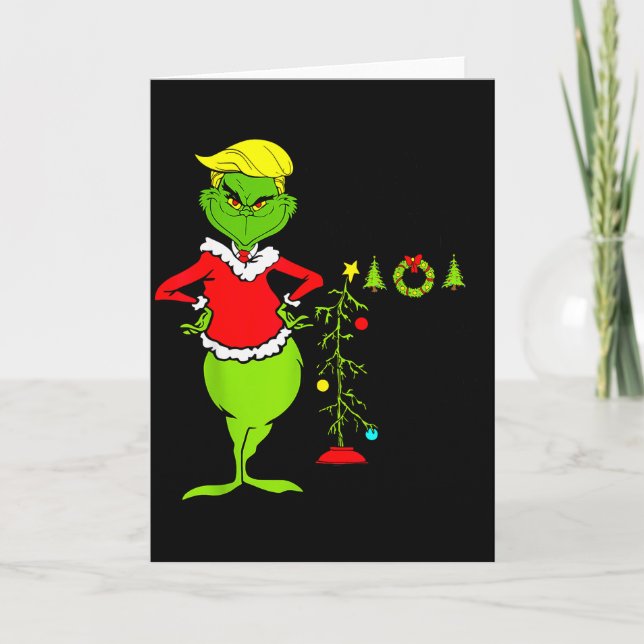 Cartão Funny Christmas Clothing _ Make Christmas Great Ag (Frente)