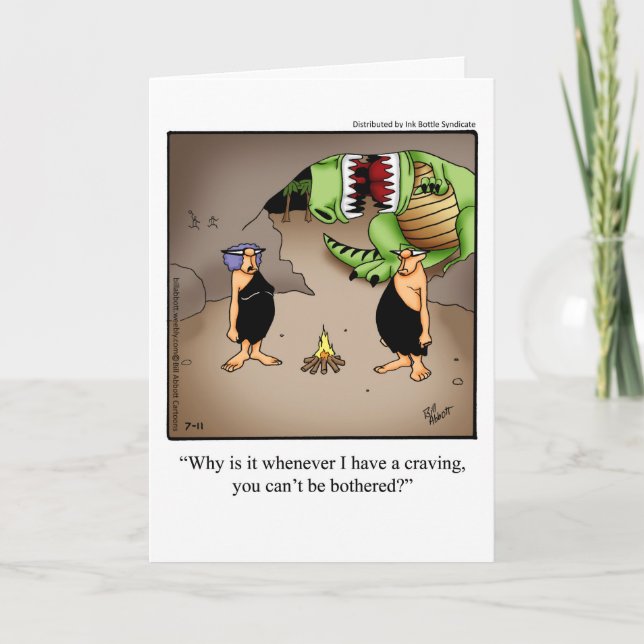 Cartão Funny Congratulations Pregnancy Greeting Card (Frente)