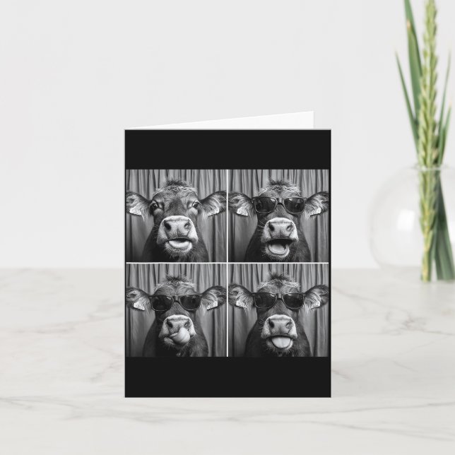 Cartão Funny Cow Sungles  (Frente)