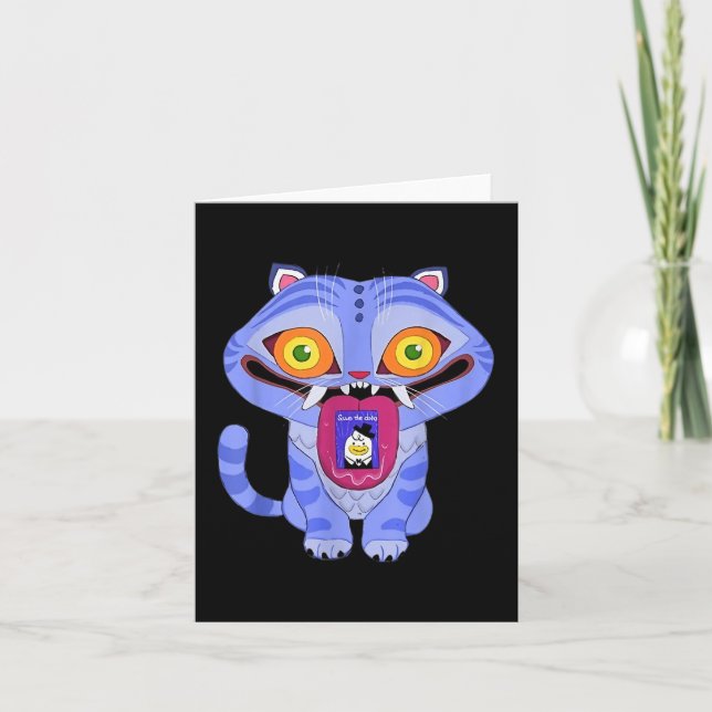 Cartão Funny Derpy Oficialmente Licenciada Para Homens Mu (Frente)