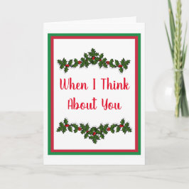 Cartão Funny Elf Christmas Card