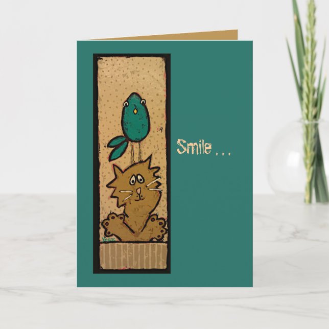 Cartão Funny encouragement card (Frente)